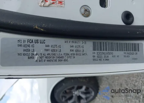 2018 Dodge Challenger Sxt from USA, damaged, VIN 2C3CDZAG2JH258703